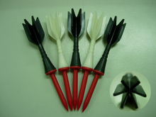 Elastic 6P Dart Tee